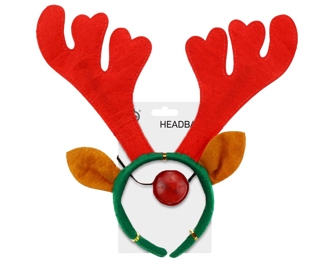 Antler headband with Nose